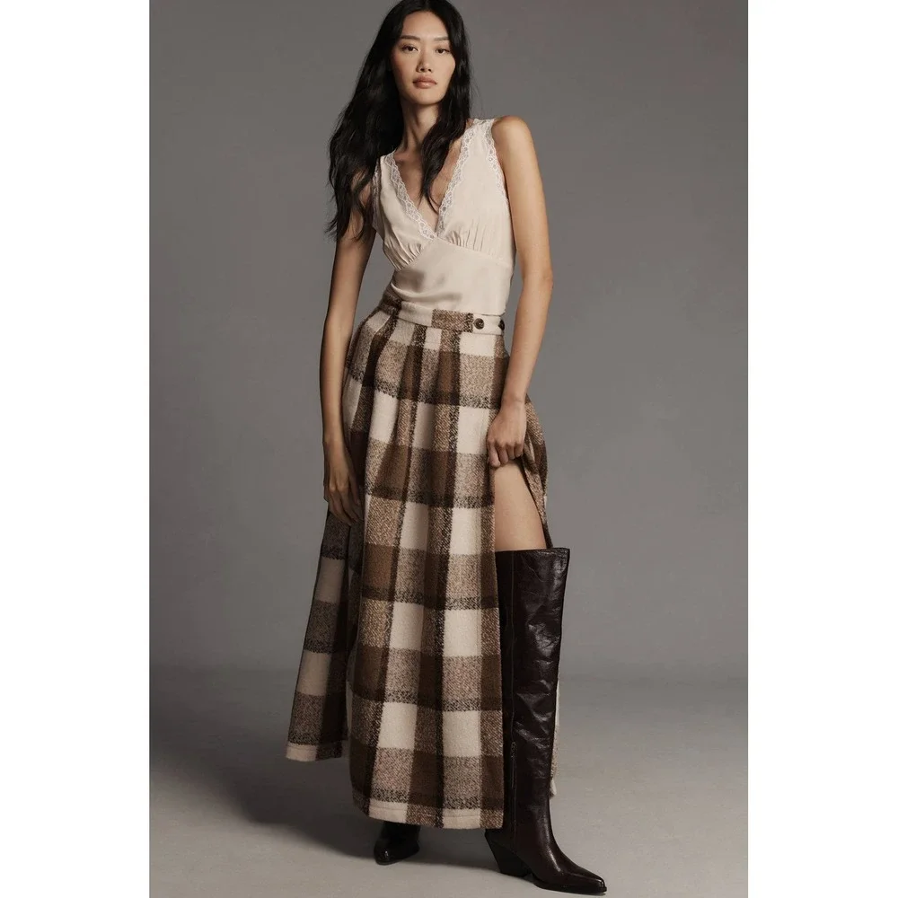 NEW Sam Edelman Julee Espresso Brown Leather Over The Knee Boots Size 5.5